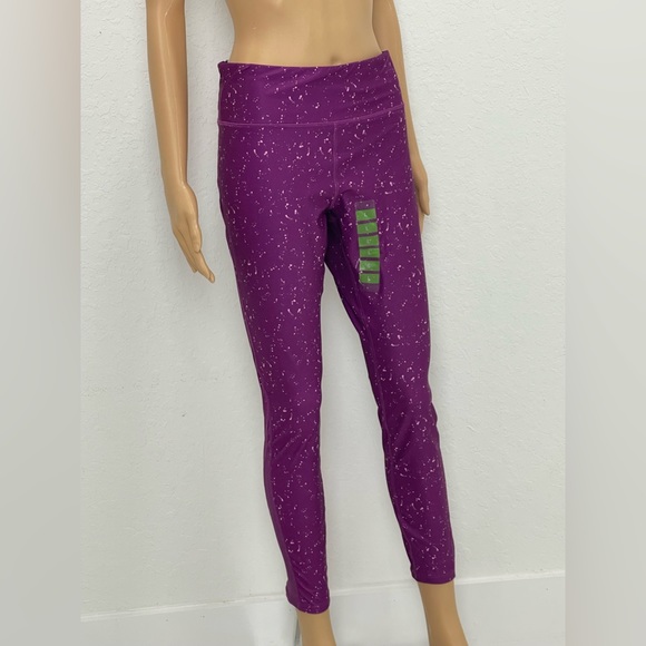 Size Large Juicy Couture Purple Leggings Soft and Silky Leggings - Picture 2 of 6